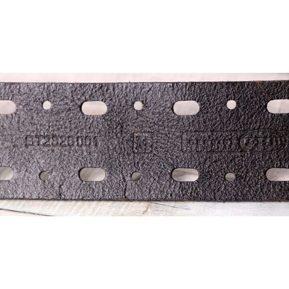 Fossil DARK BROWN GENUINE LEATHER 1.5"Wd CUT OUT CASUAL WOMEN'S BELT Sz M (X95 - Picture 11 of 11